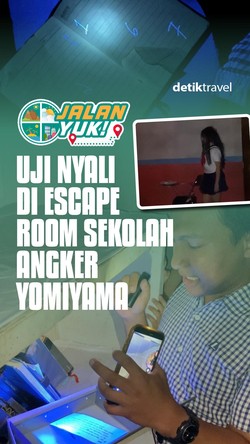 Video JALAN YUK! Uji Nyali di Escape Room Sekolah Angker Yomiyama