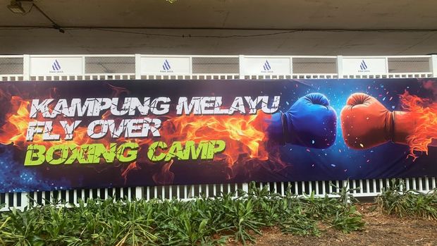 Flyover Kampung Melayu disulap jadi arena tinju demi cegah tawuran