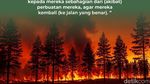 Hutan Terbakar Asap Mengepung, Benarkah ini Murni Ujian Tuhan?