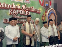 Kapolri Ajak Ulama Jatim Sinergi Jaga Kamtibmas