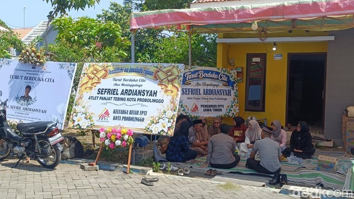 Kediaman rumah korban karhutla Bromo, Sefriel Ardiansyah
