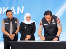 Khofifah Optimis Desk Ketenagakerjaan Polri Lindungi Pekerja Jatim