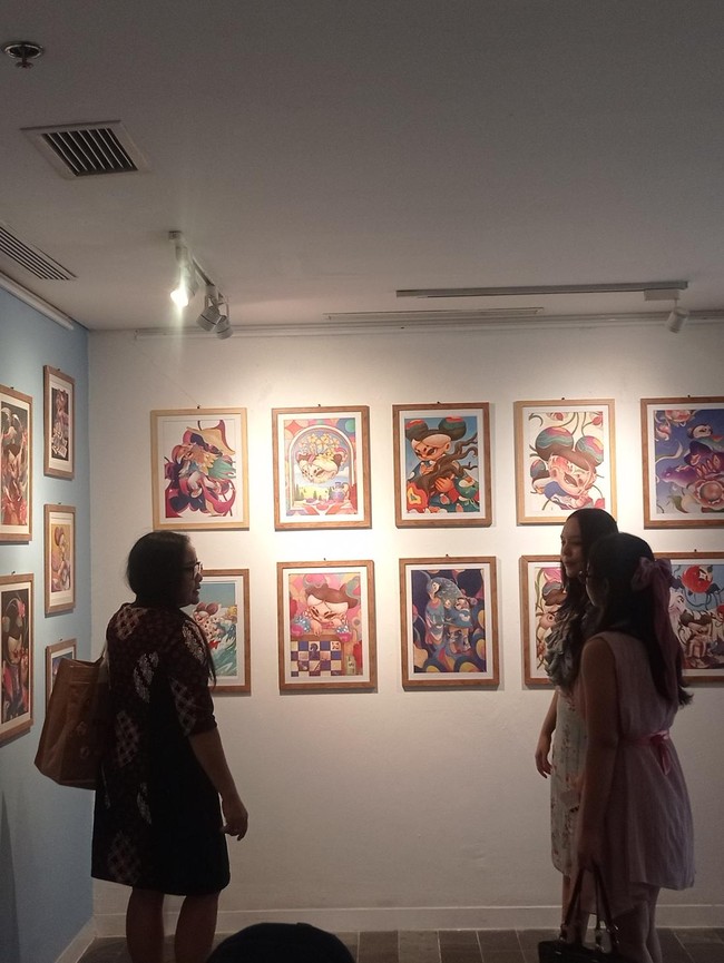 Buat Kamu yang Suka Seni, Potret Pameran Lukisan Keren di Artotel Thamrin