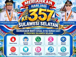 100 RS Siapkan Layanan Medis Gratis Sambut Hari Jadi ke-357 Sulsel