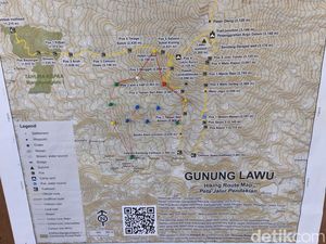 Kebakaran Gunung Lawu Dekati Permukiman di Karanganyar