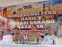 Polda Sumsel Bongkar 40 Titik Sarang Narkoba, 81 Orang Diamankan
