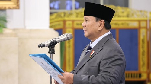 Presiden Prabowo ulang tahun