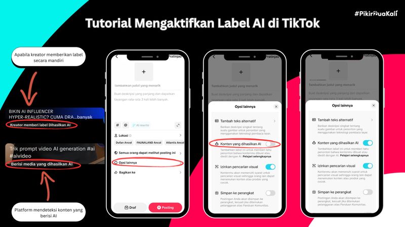 Tips keamanan TikTok