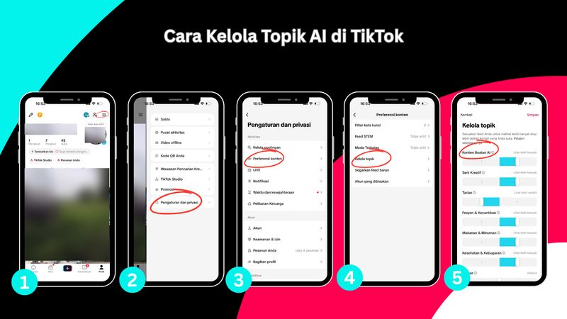 Tips keamanan TikTok