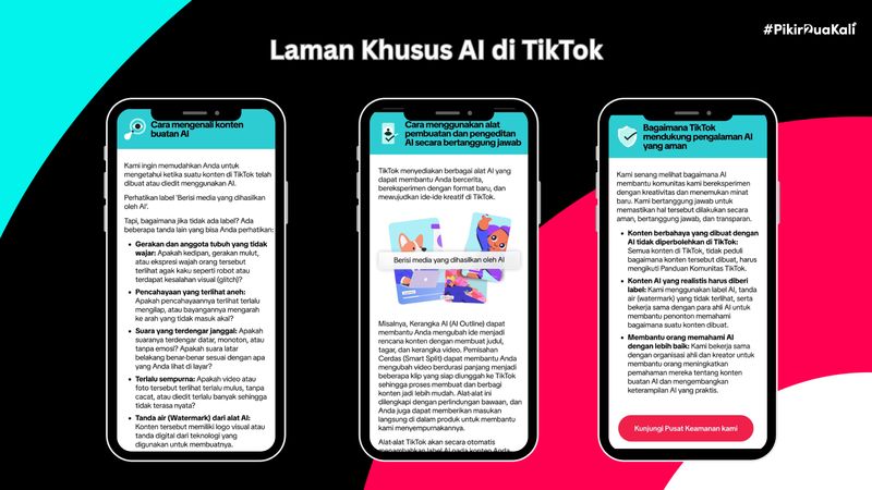 Tips keamanan TikTok