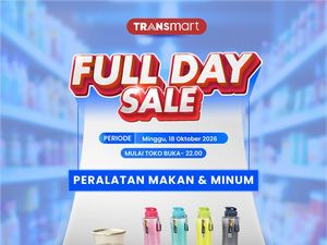 Beli Tempat Makan & Minum di Transmart Full Day Sale Mulai dari Rp 12.000