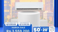 AC Split 1 PK Diskonnya Jutaan di Transmart Full Day Sale!