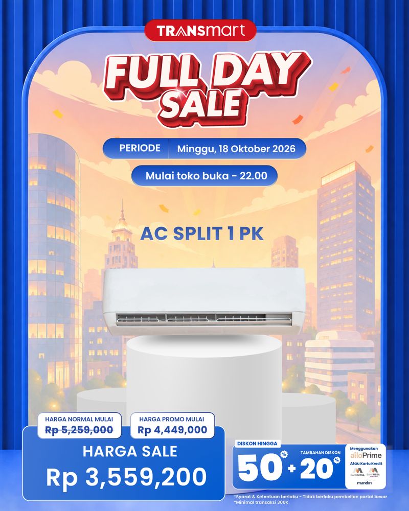 Transmart Full Day Sale 18 Oktober 2026 Transmart Full Day Sale 18 Oktober 2026