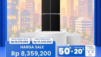 Kulkas SBS 480L Diskon Gede di Transmart Full Day Sale!