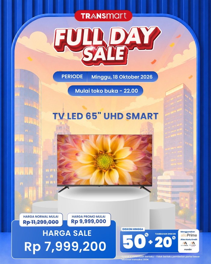 Transmart Full Day Sale 18 Oktober 2026