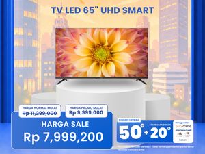 TV LED 65 Diskon Besar di Transmart Full Day Sale