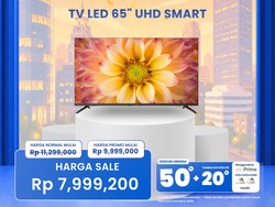 TV LED 65 Diskon Besar di Transmart Full Day Sale