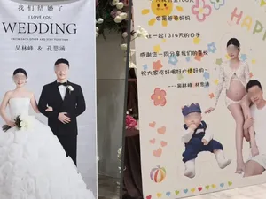 Viral Pria Gelar Pernikahan & Syukuran Anak dengan Eks Pacar Secara Bersamaan