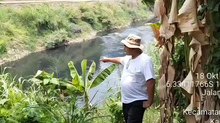 Sungai Cileungsi Menghitam Lagi Diduga Tercemar, DLH Bogor Telusuri