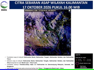 Hotspot Karhutla Kobar Turun tapi Asap Masih Pekat