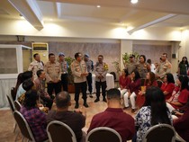Kapolres Gianyar Ajak Jemaat Perkuat Toleransi dan Jaga Kamtibmas