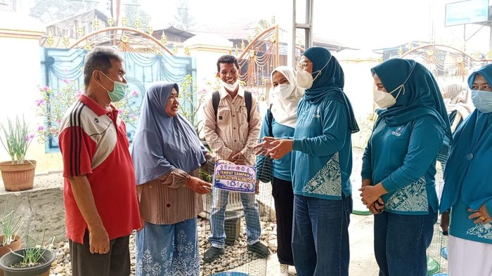 Ketua TP PKK Merangin mengedukasi soal Program Gemilang ke warga
