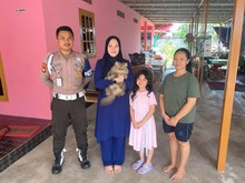 Akhir Melegakan Nasib Kucing Cimi yang Diculik Abang Mie Ayam