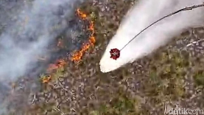 Operasi Water Bombing di Taman Nasional Tanjung Puting