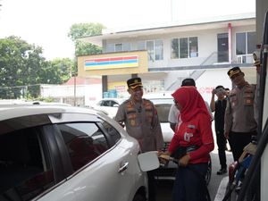 Kapolresta Bogor Kota Cek SPBU, Pastikan Pasokan dan Distribusi BBM Aman