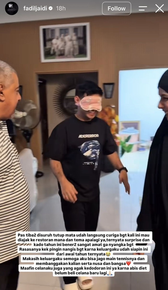 Potret Fadil Jaidi Asyik Masak Puding hingga Kulineran di Jepang