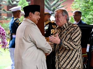 Video: Momen Hangat Prabowo Bertemu Sekjen PBB Antonio Guterres di Hambalang
