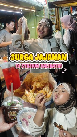 Video Jajan 100 Ribu Dekat Stasiun Kalibata, Dapat Apa Aja?
