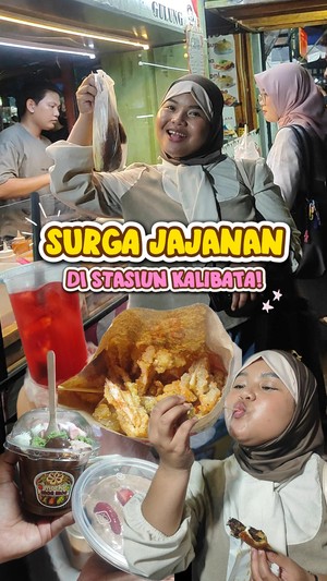 Video Jajan 100 Ribu Dekat Stasiun Kalibata, Dapat Apa Aja?
