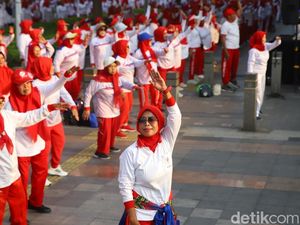 Jaga Kesehatan Jantung, YJI Gelar Senam Jantung Sehat di CFD Jakarta