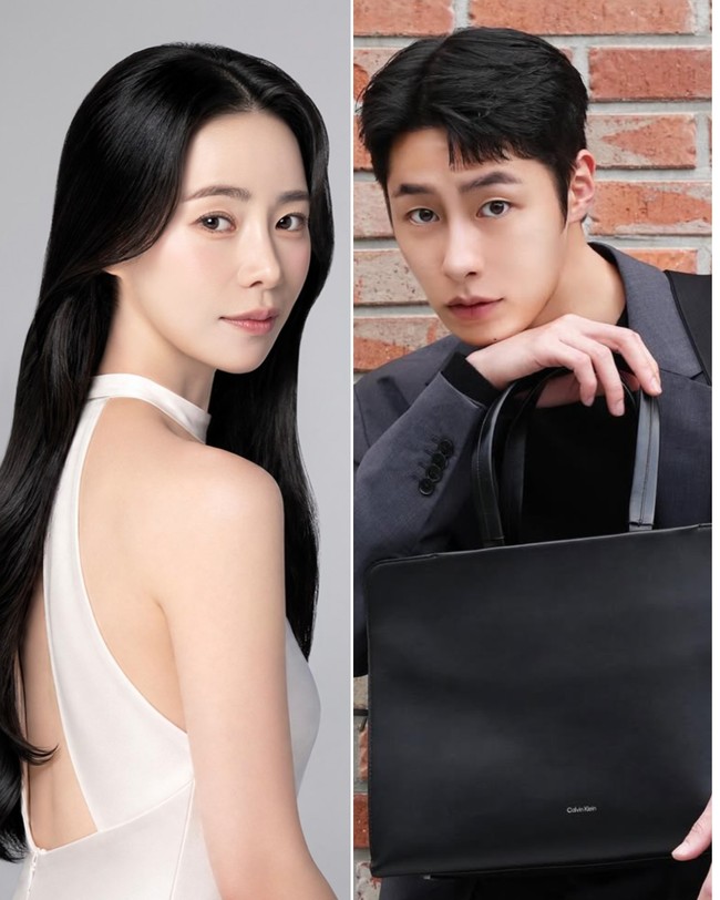 Kali ini aktris Lim Jiyeon dan aktor Lee Jaewook yang tampak seperti adik-kakak. Postur wajahnya sungguh mirip ya? Foto: Dok. Instagram