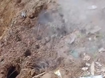 Asap Keluar dari Dalam Tanah di Mamuju, Warga Diimbau Waspada