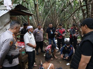 Polisi Gerebek Sarang Narkoba di Kebun Salak Tapsel, 2 Pria Diamankan
