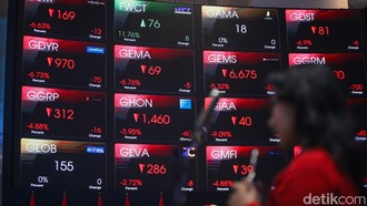 IHSG Seharian Melemah, Ditutup ke Level 4.900
