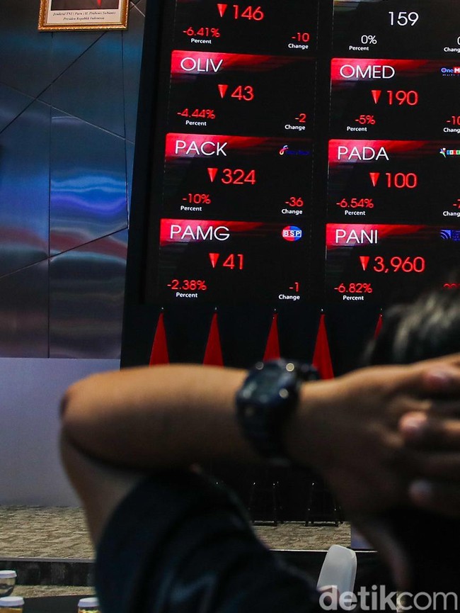 IHSG Dibuka Anjlok 4,31%, BEI Berlakukan ARB 7%