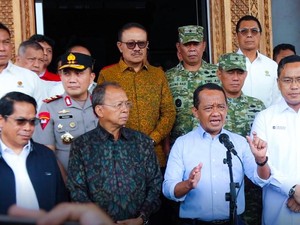 Kapolda Bali Dampingi Kunjungan Menteri ESDM di Depo BBM Sanggaran Denpasar