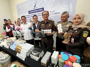Pabrik Kosmetik Ilegal di Kota Mojokerto Beromzet Rp 9 M per Tahun