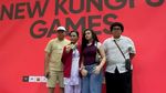 Bahagia Kris Dayanti Raih Medali Kejuaraan Wushu Ditonton Suami dan Anak