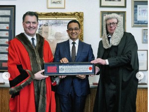 Anies Baswedan Terima Penghargaan Freedom of the City of London di Inggris, Apa Itu?