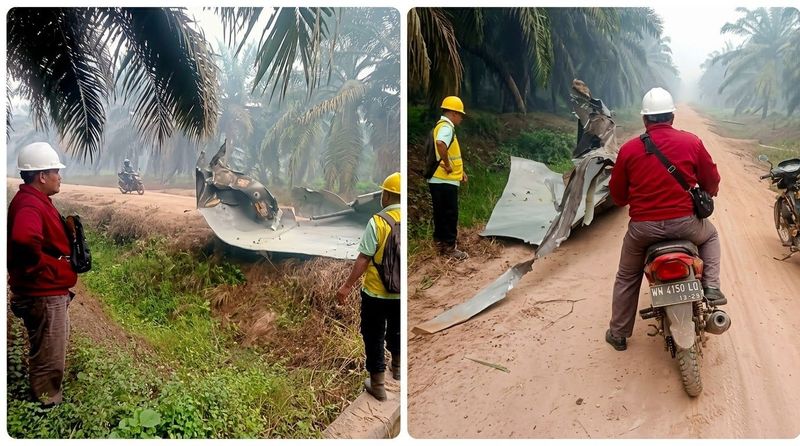 Penemuan benda misterius di perkebunan kelapa sawit PT Agro Bukit, Kabupaten Kotawaringin Timur (Kotim)