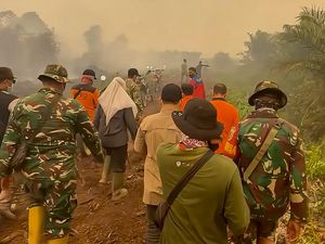 Angin Kencang dan Krisis Air Hambat Pemadaman Karhutla di Kumpeh
