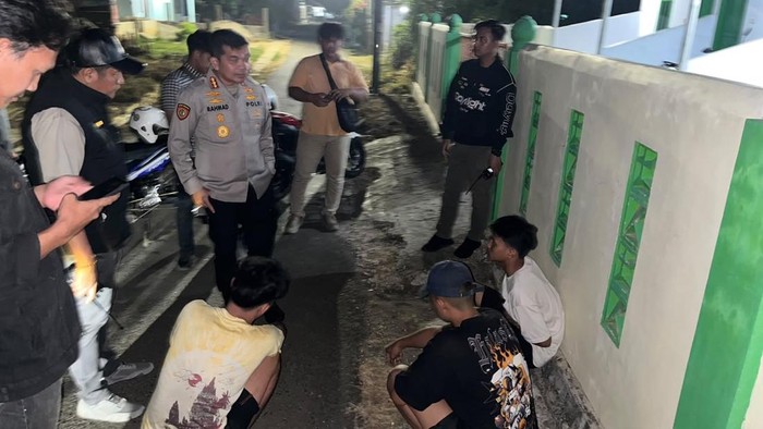 Polisi mengamankan 4 orang anak bawah umur karena terlibat geng motor di Bengkulu