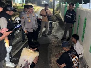 4 Remaja di Bengkulu Diamankan Diduga Terlibat Geng Motor