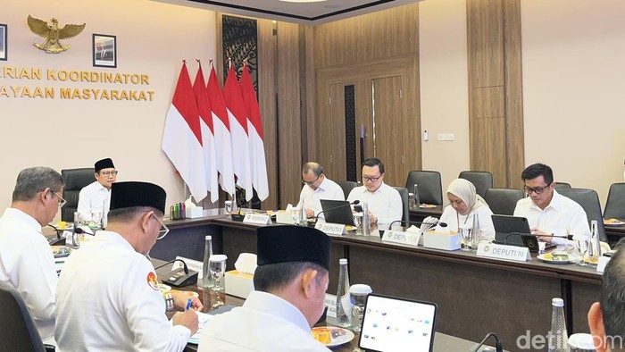 Menag Nasaruddin Umar dan Menko PM Abdul Muhaimin Iskandar dalam Rapat Khusus Kemenag dan Kemenko PM