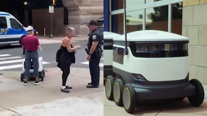 Seorang perempuan di Philadelphia ditangkap setelah berulang kali berdiri di depan robot pengantar barang milik Uber. Tindakan ini dia ambil sebagai bentuk protes terhadap penggunaan teknologi yang menggantikan pekerja manusia.
