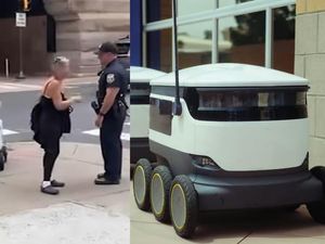 Halangi Robot Delivery karena Ambil Kerjaan Manusia, Orang ini Ditangkap